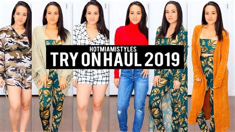 Hot Miami Styles Fashion Try On Haul Review You Need These 😍