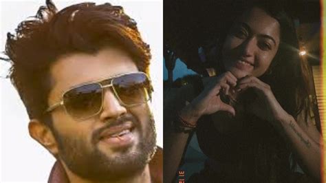 Watch Vijay Deverakonda Couldn T Elude Rashmika Mandanna S Insta Live Fans Recognize His Voice