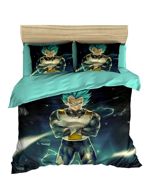 Dragonball Bettbezug Vegeta Blau Gokushop