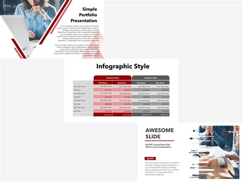 Modern Minimal Power Point Template Easy Editable Presentation