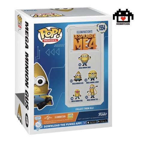 Mega Minion Gus Despicable Me Funko Pop Hobbycon