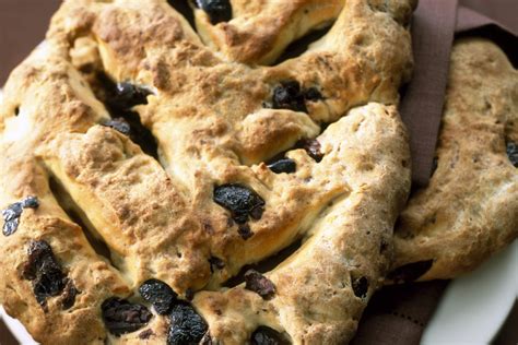 Recette Fougasse Aux Olives Noires Facile À Faire