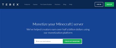 How To Monetize Your Minecraft Server With Tebex