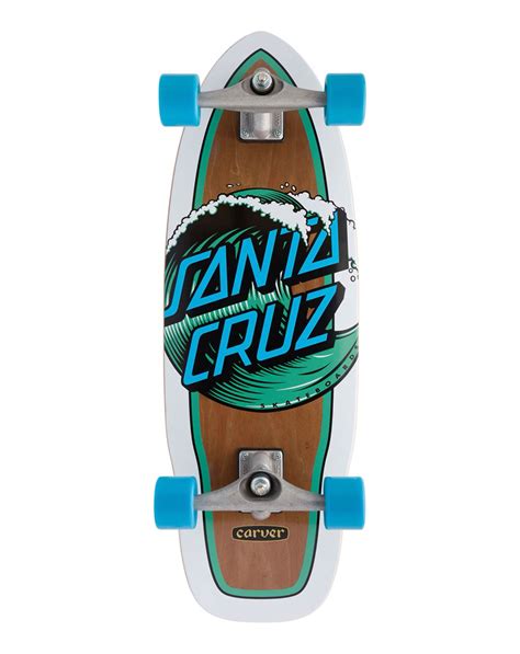 Santa Cruz Sc X Carver Wave Dot Cut Back Surfskate