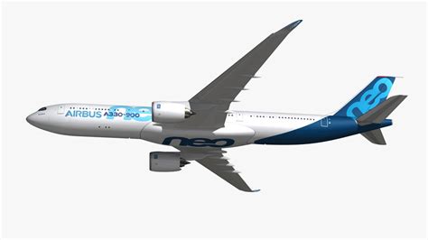 Airbus A330 Neo 3d Model 57 Blend Fbx Obj Max Free3d