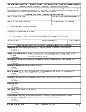 Fc Form 4276 Pdf Fill Online Printable Fillable Blank PdfFiller