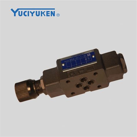 Yuci Yuken Hydraulic Msp 01 Throttle Modular Valve Modular Valve And