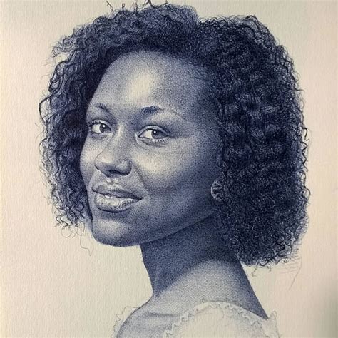 This Artist Draws Amazing Realistic Portraits Using Only Ballpoint Pens