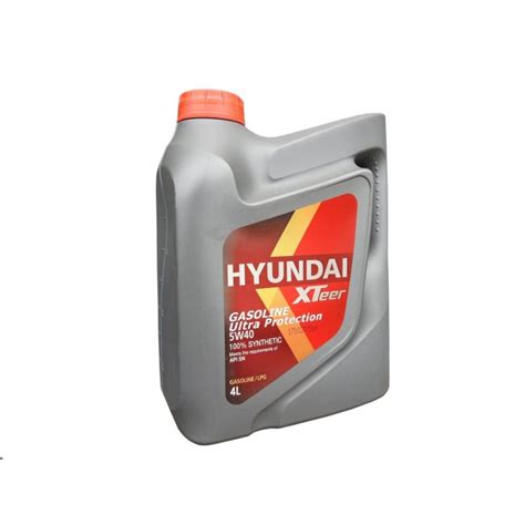 Hyundai Xteer Gasoline Ultra Protection SN GF 5 5W40 100 Fully