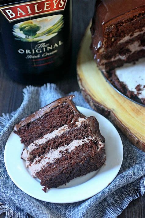 Baileys Irish Cream Chocolate Mousse Cake Mind Over Batter