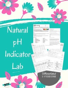 Making Natural pH Indicators Lab by Your Science Teacher | TPT