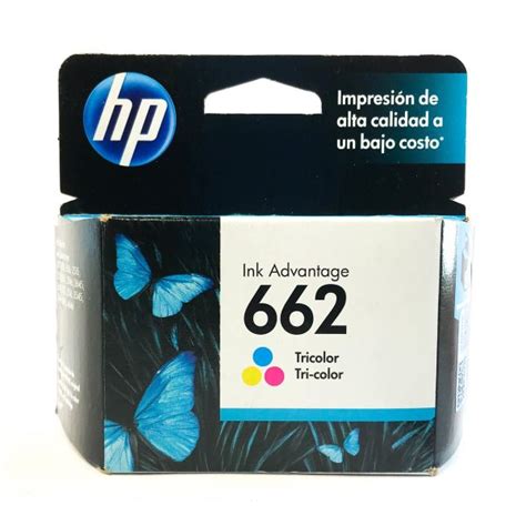 Tinta Hp 662 Color Original Suministros Hm