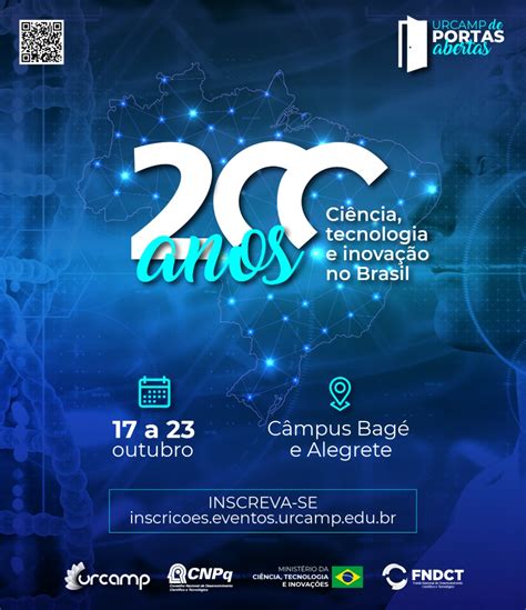 Urcamp De Portas Abertas 200 Anos De Ciência Tecnologia E Inovação No