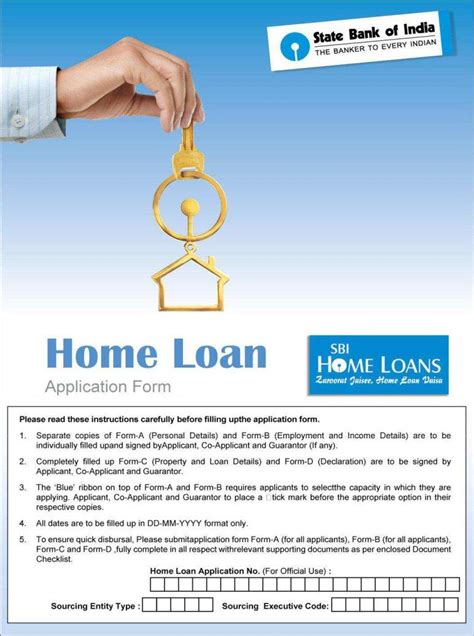 Sbi Home Loan Application Form ≡ Fill Out Printable Pdf Forms Online