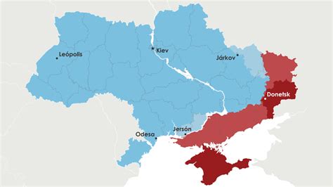 La evolución de la invasión de Ucrania del fracaso del asalto a Kiev