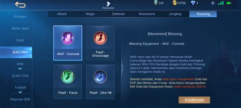 Fungsi Item Roaming Ml Serta Penjelasan Roam Mobile Legends Esportsku