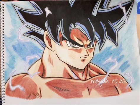 Como Dibujar A Goku Ultra Instinto How To Draw Goku Ultra Instinct