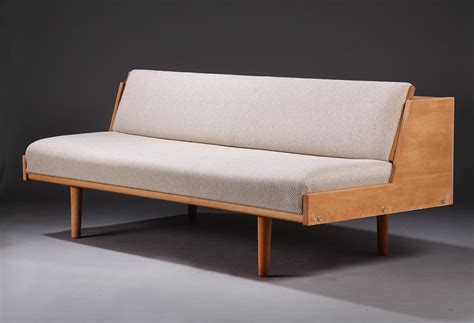 Hans J Wegner Daybed briks egetræ Auktionshuset