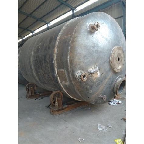 Stainless Steel Horizontal Chemical Storage Tank At Rs 450000 Piece In