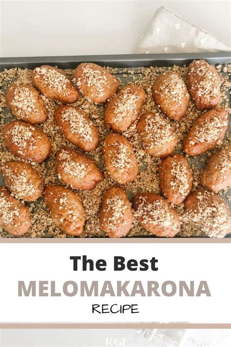 Authentic Melomakarona Recipe