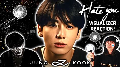 정국 Jung Kook Hate You Official Visualizer ARMYMOO Reacts For The