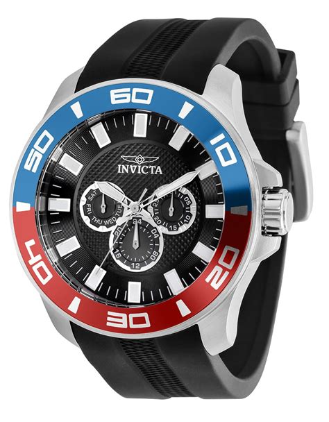 Invicta Pro Diver Men Mm Stainless Steel Black Dial Chronograph