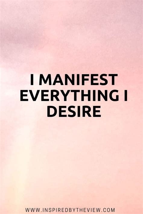 I Manifest Positive Affirmations Affirmations Law Of Attraction