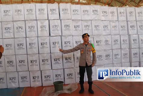 Infopublik Logistik Pemilu Di Riau Mulai Didistribusikan