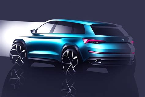 Eerste Schets Nieuwe Skoda Suv Auto Be Nieuws