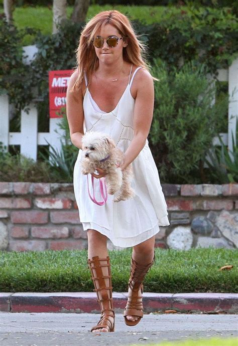 Ashley Tisdale In White Mini Dress 28 Gotceleb