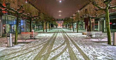 Schneefall Im Kreis Saarlouis Bringt Viele Unf Lle Mit Sich