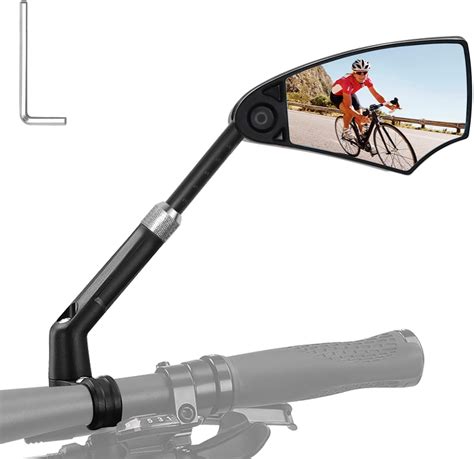 Bicycle Mirror For E Bike Right Bicycle Rear View Mirror 360° Bicycle