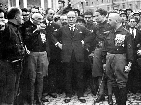 Fascism Mussolini Black Shirts