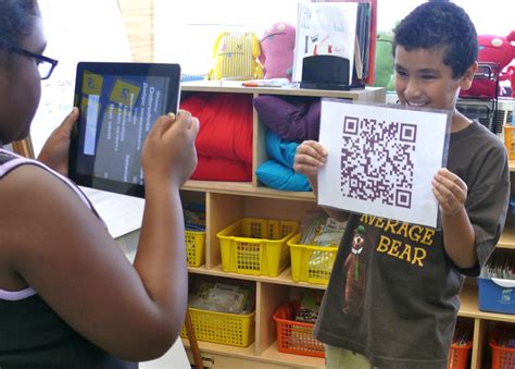 Qr Codes In The Classroom Ipad Classroom Teaching Science Classroom Technology