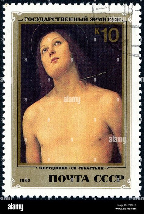 Ussr Circa A Stamp Printed In Ussr Shown The Painting By