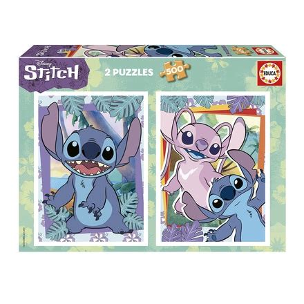 Puzzle 2X500 Piezas Stitch Educa Borrás Educa Borrás El Corte Inglés