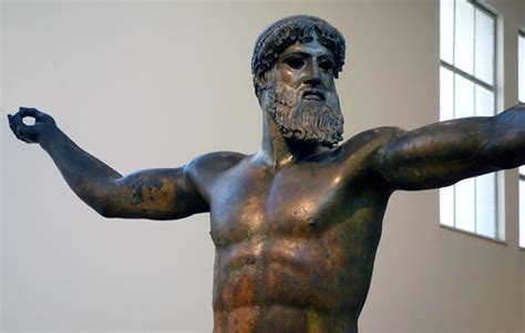 Artemision Zeus Or Poseidon Bust C B C E Artemisio Flickr