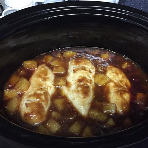 Slow Cooker Hawaiian Chicken Recipe Allrecipes