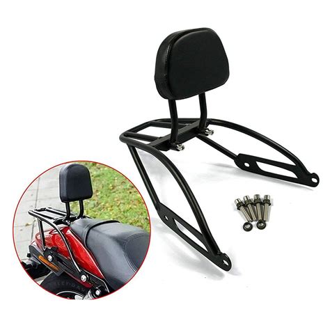 Buy Motorcycle Detachable Passenger Backrest Sissy Bar With Luggage Rack For Harley Street 750