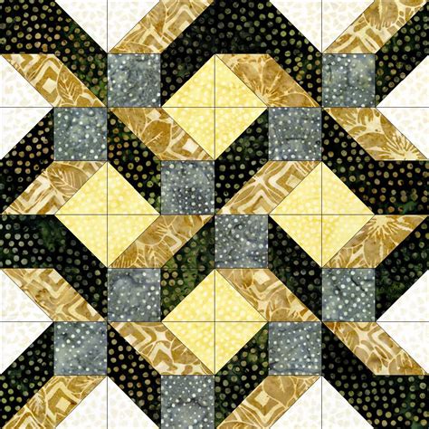 Modern quilt pattern for home decor - Pieced Brain