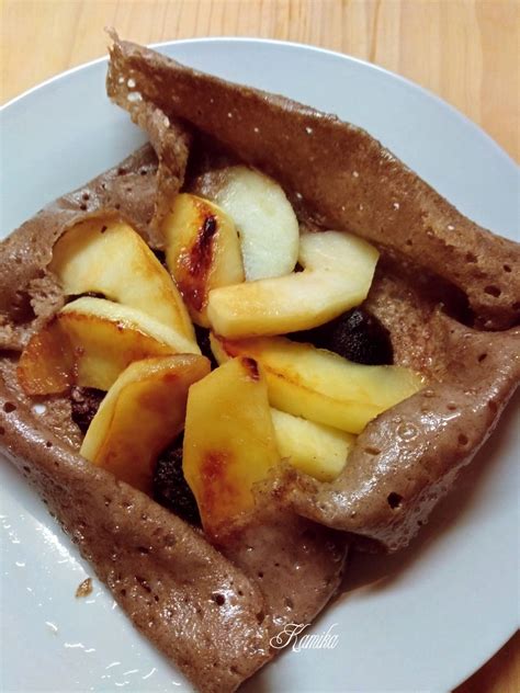 Galettes De Sarrasin Au Boudin Noir Aux Pommes Kamika Galette Aux