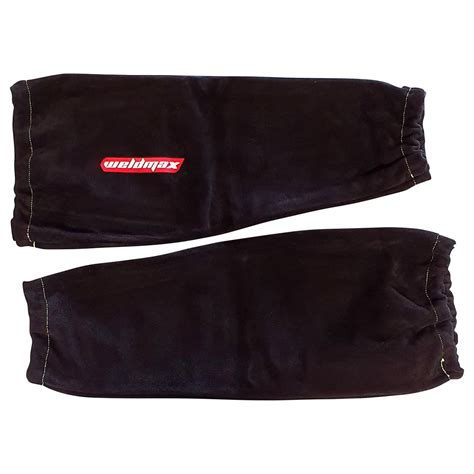 Leather Welders Sleeves With Shoulder Strap Weldmax