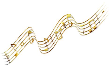 Download High Quality music note clipart gold Transparent PNG Images ...