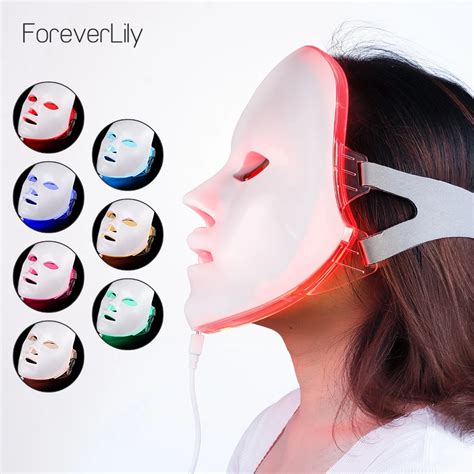 Foreverlily Korean Colors Led Therapy Mask Light Face Mask Therapy