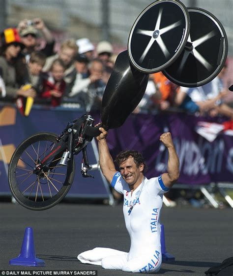 Paralympics 2012 Cycling F1 Driver Alex Zanardi Who Lost Legs In