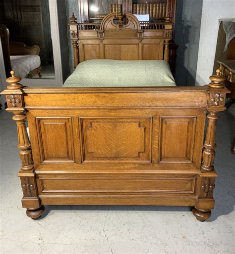 Carved Oak French Henry Ii Bed Antiques Atlas