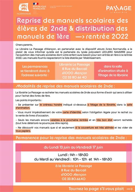 Calaméo Flyers Manuels Scolaires Rentrée 2022 2nde Entrant En 1ère