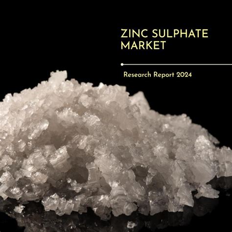 Zinc Sulphate Market Is Set To Globally Reach Us Billion