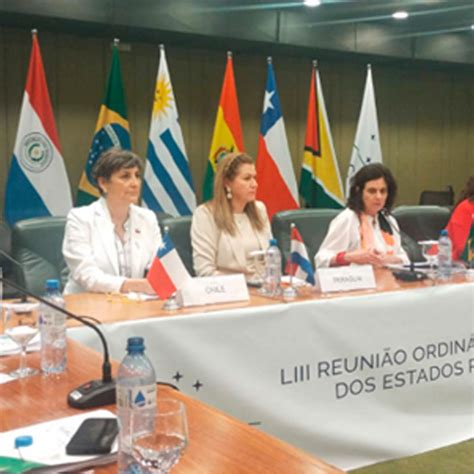 Ministra Ximena Aguilera participa de la 53ª reunión de ministros de