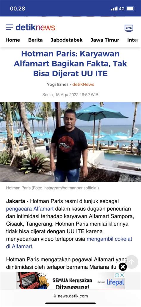 𝒂𝒍𝒆𝒙𝒂𝒏𝒅𝒆𝒓 on Twitter RT Sam Ardi Dari keterangan Hotman Paris